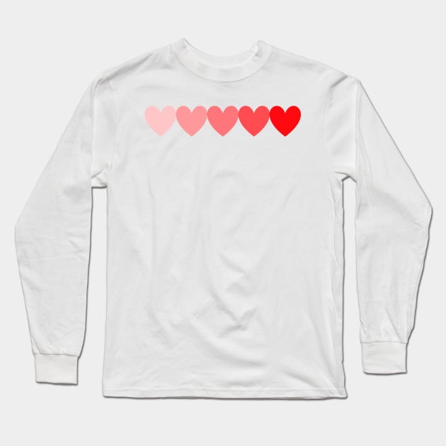 Love Meter Long Sleeve T-Shirt by Penciligram